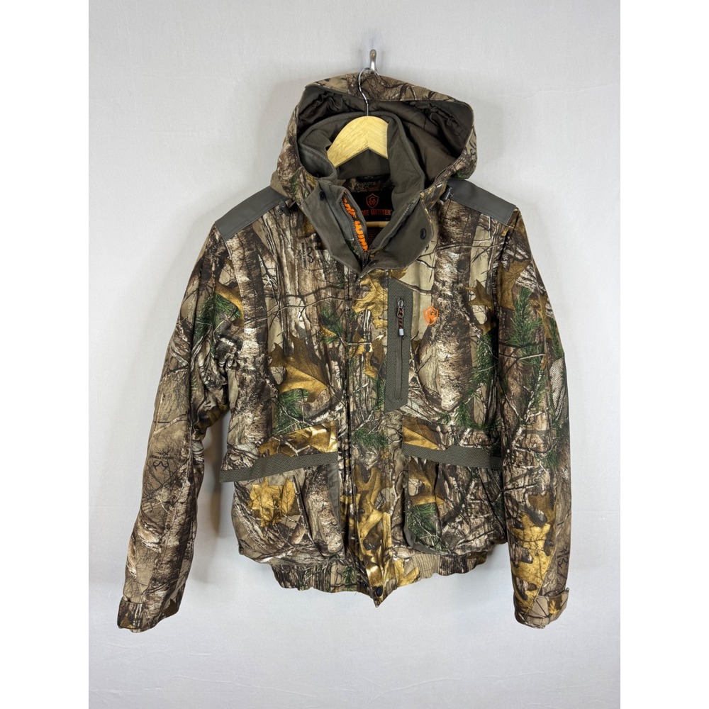 Game Winner Mens Realtree Xtra Camo Hunting Jacket Waterproof Insulated Small
